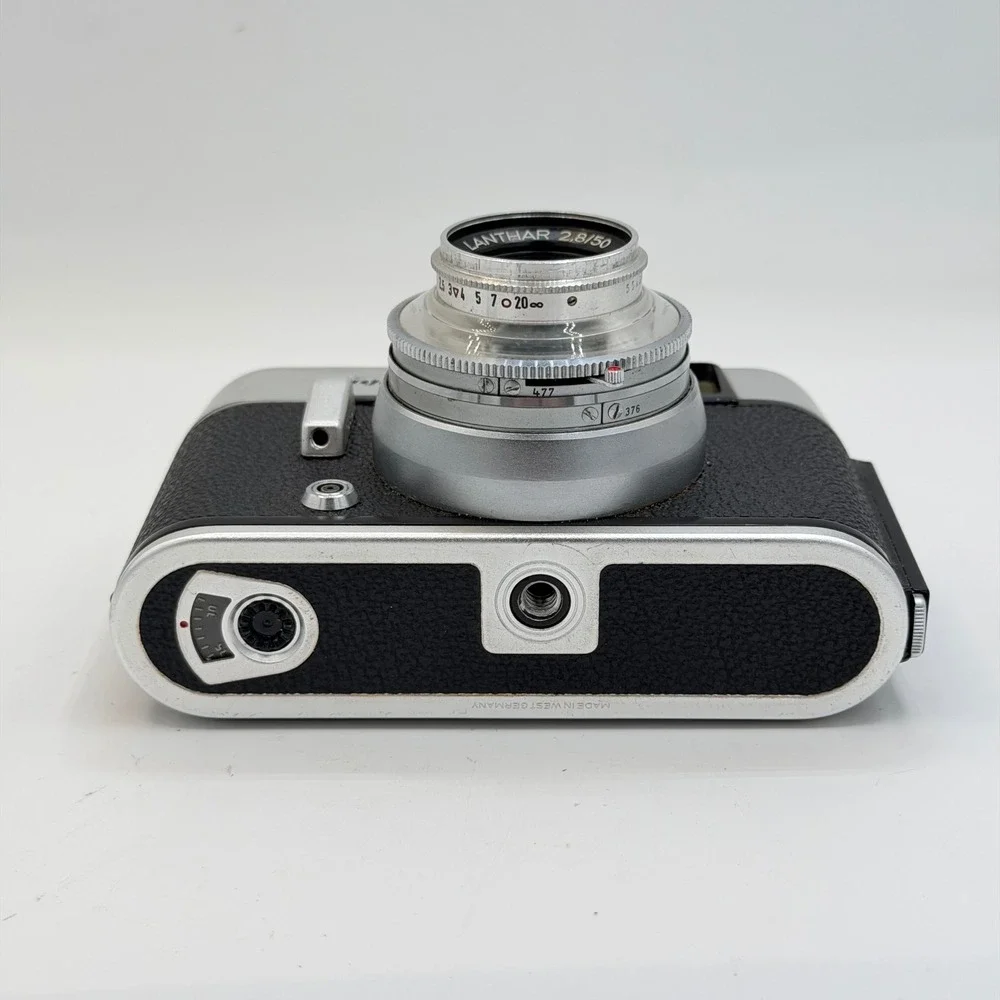 Voigtlander Vito C 35mm Film Camera Lanthar 2.8/50 Lens Pronto Shutter Focar 1